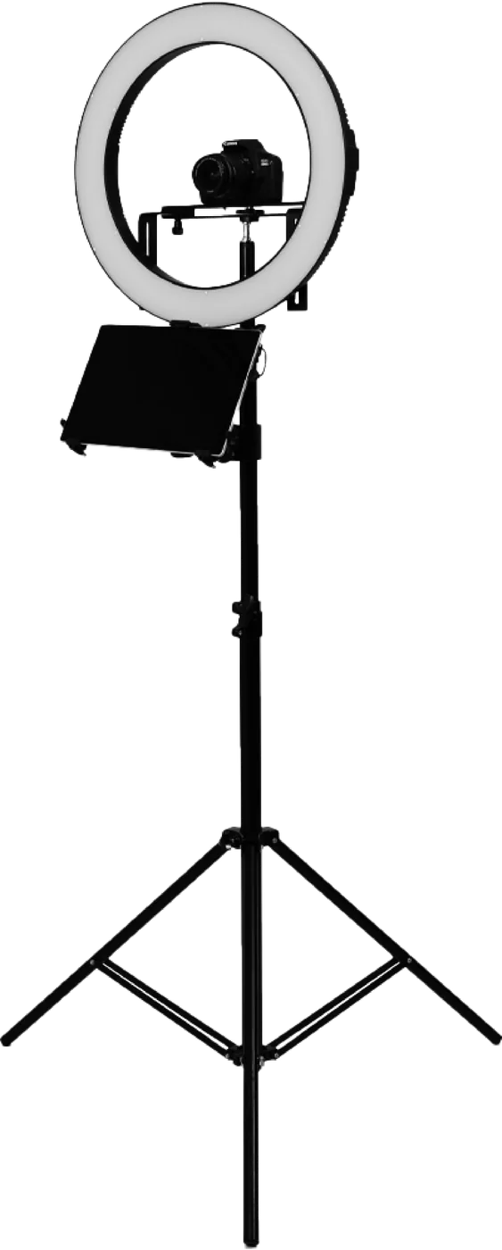 Fotostation the light mit Ringlicht